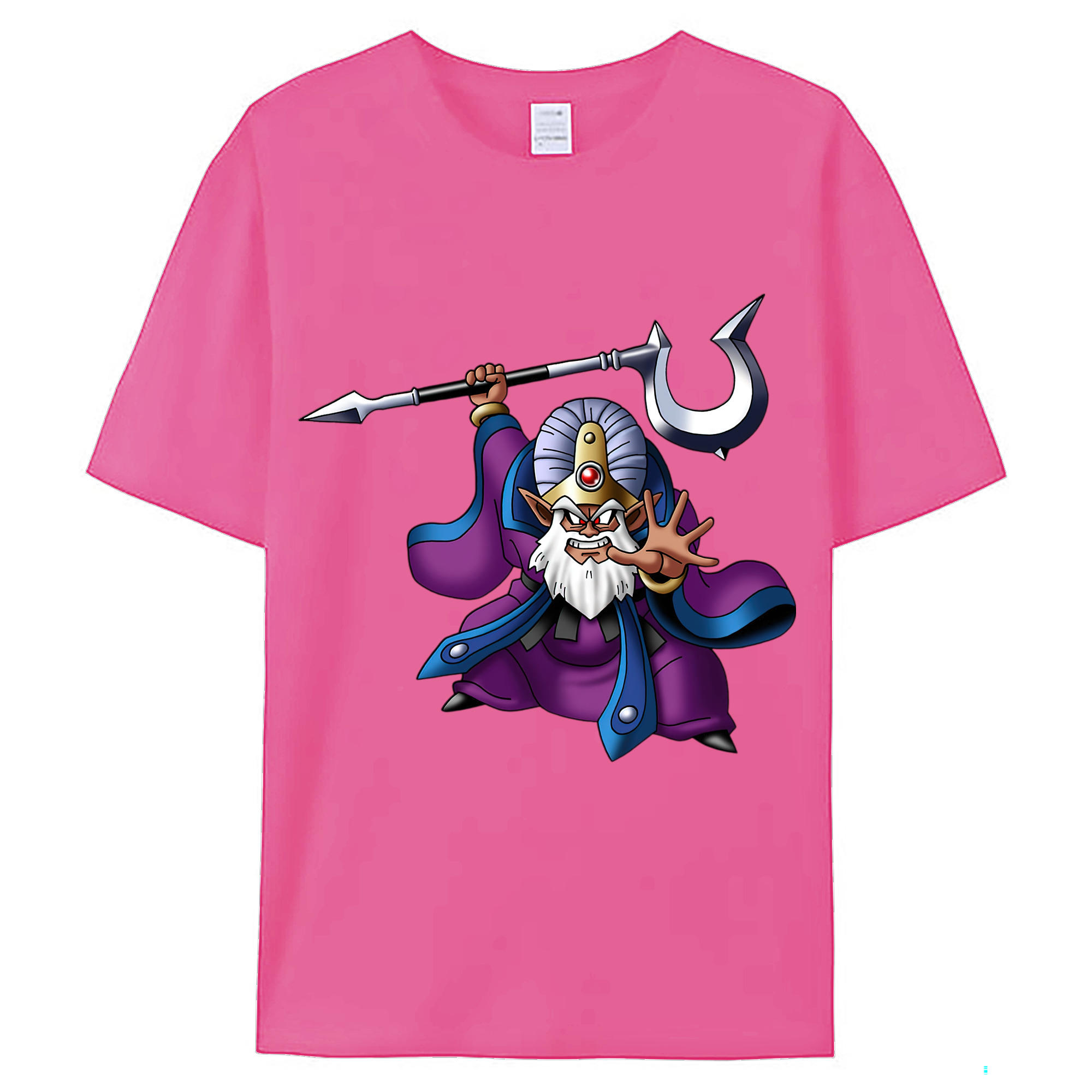 （画像用） ドラゴンクエスト Doragon Kuesuto Dragon Quest レディースカジュアルプリントTシャツ（綿100％）